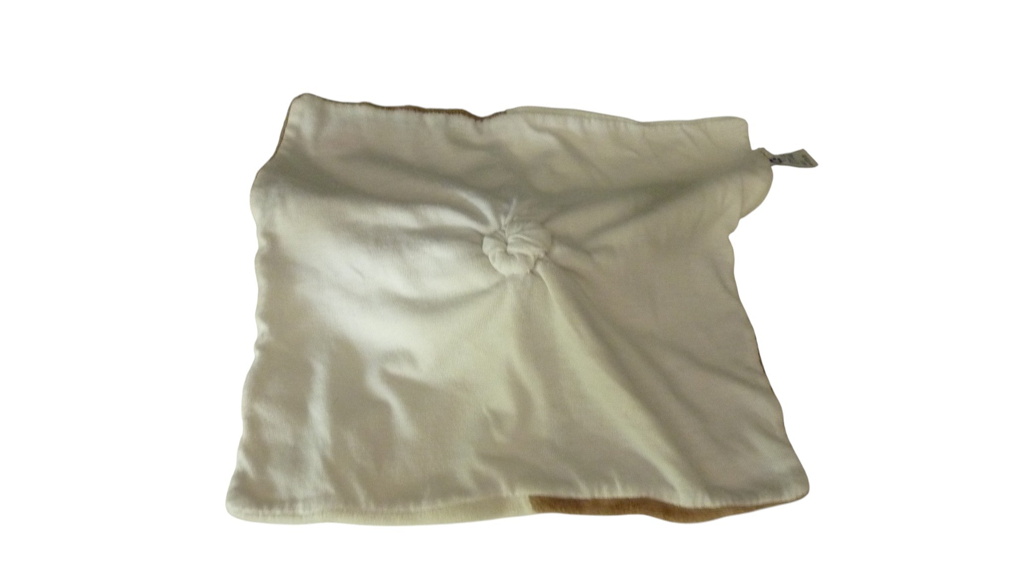 Doudou vache plat marron écru - Nattou