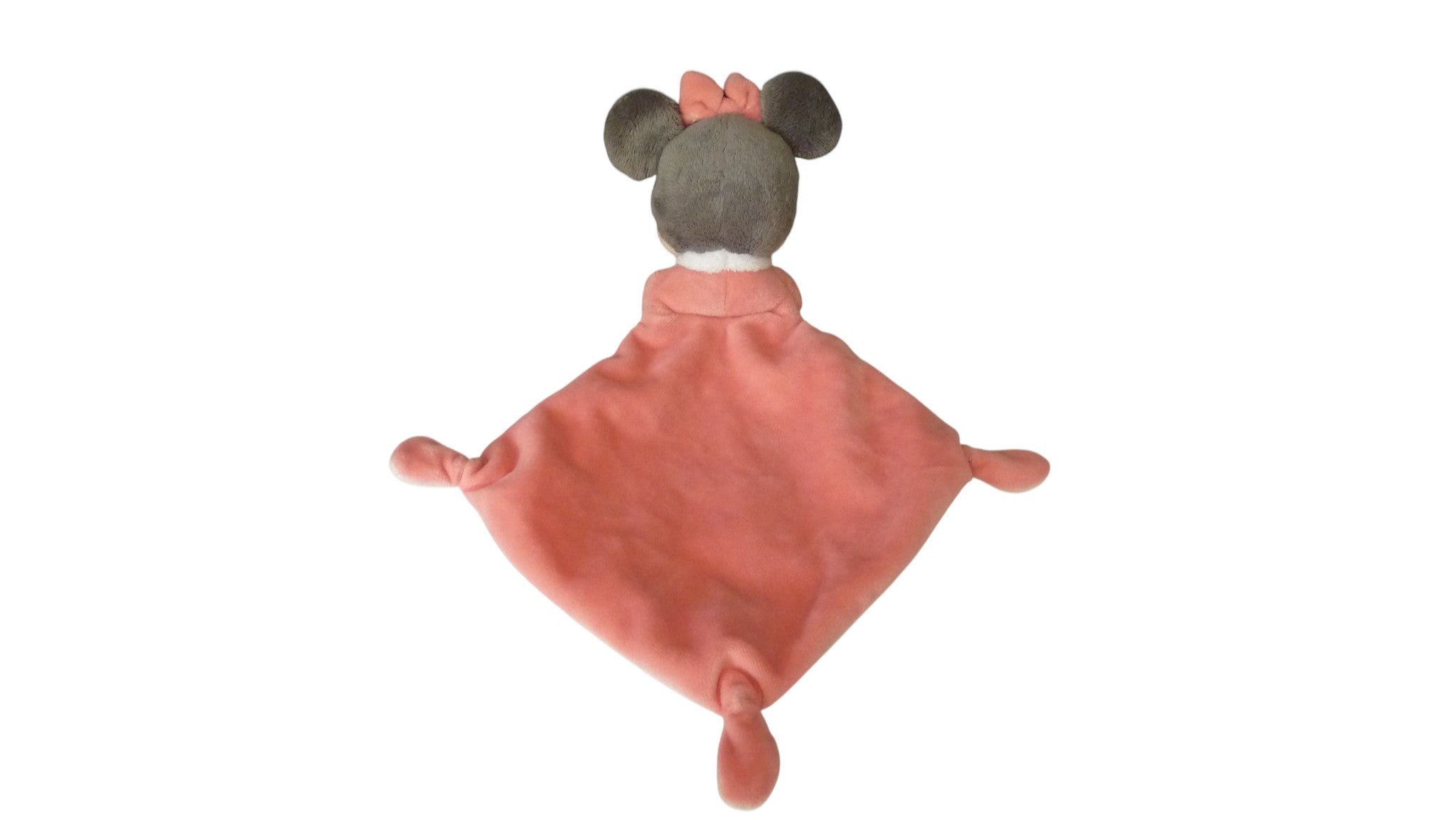 Doudou Minnie plat rose - Disney