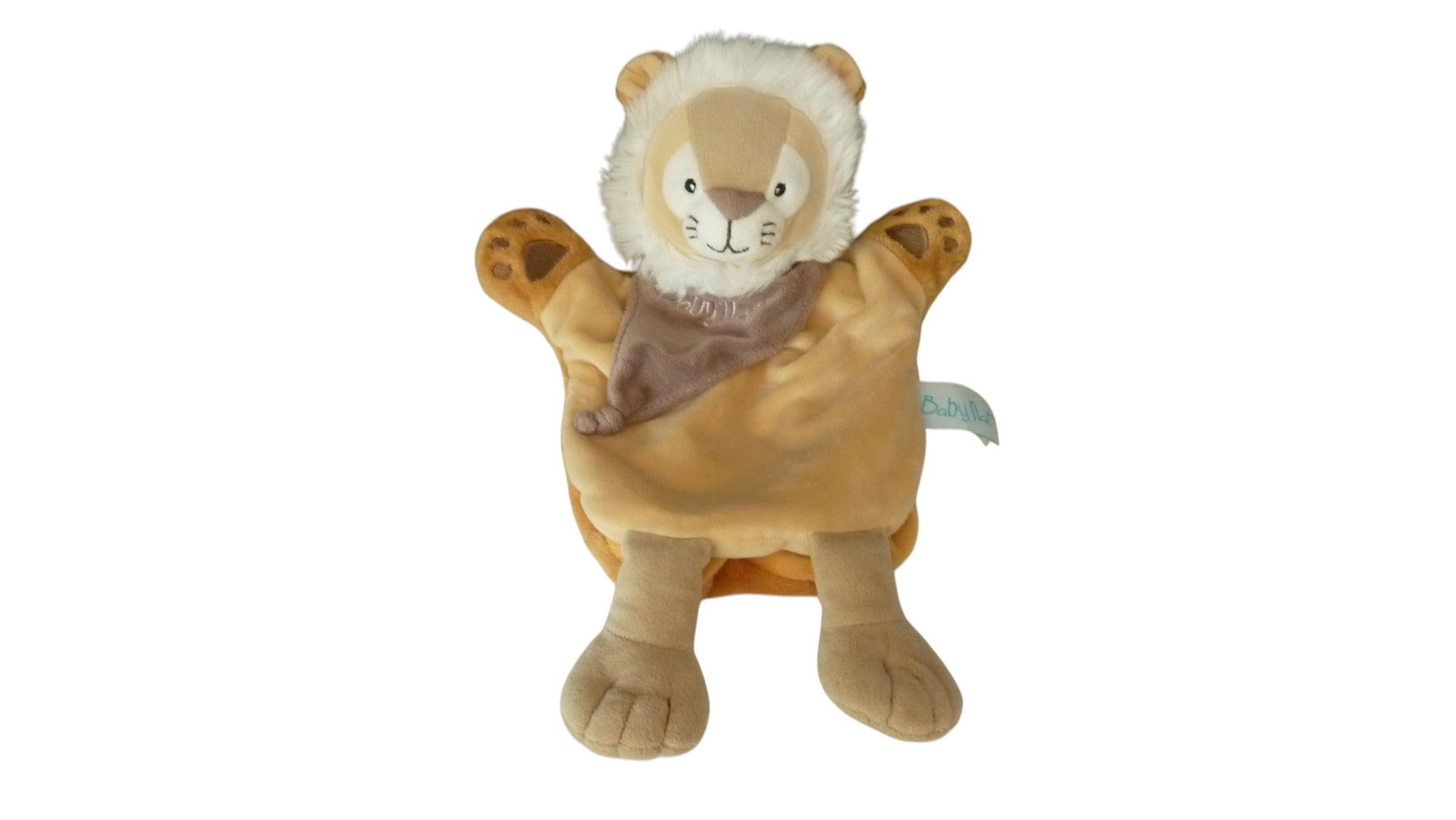 Doudou marionnette lion - Savane - BN0397 Baby'Nat
