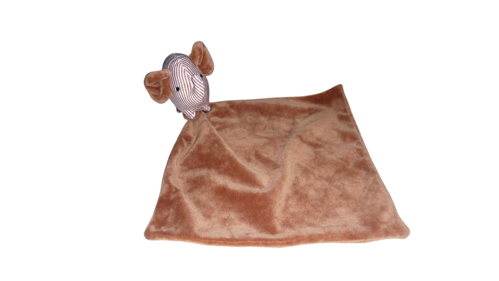 Peluche mouchoir éléphant marron - Zeeman
