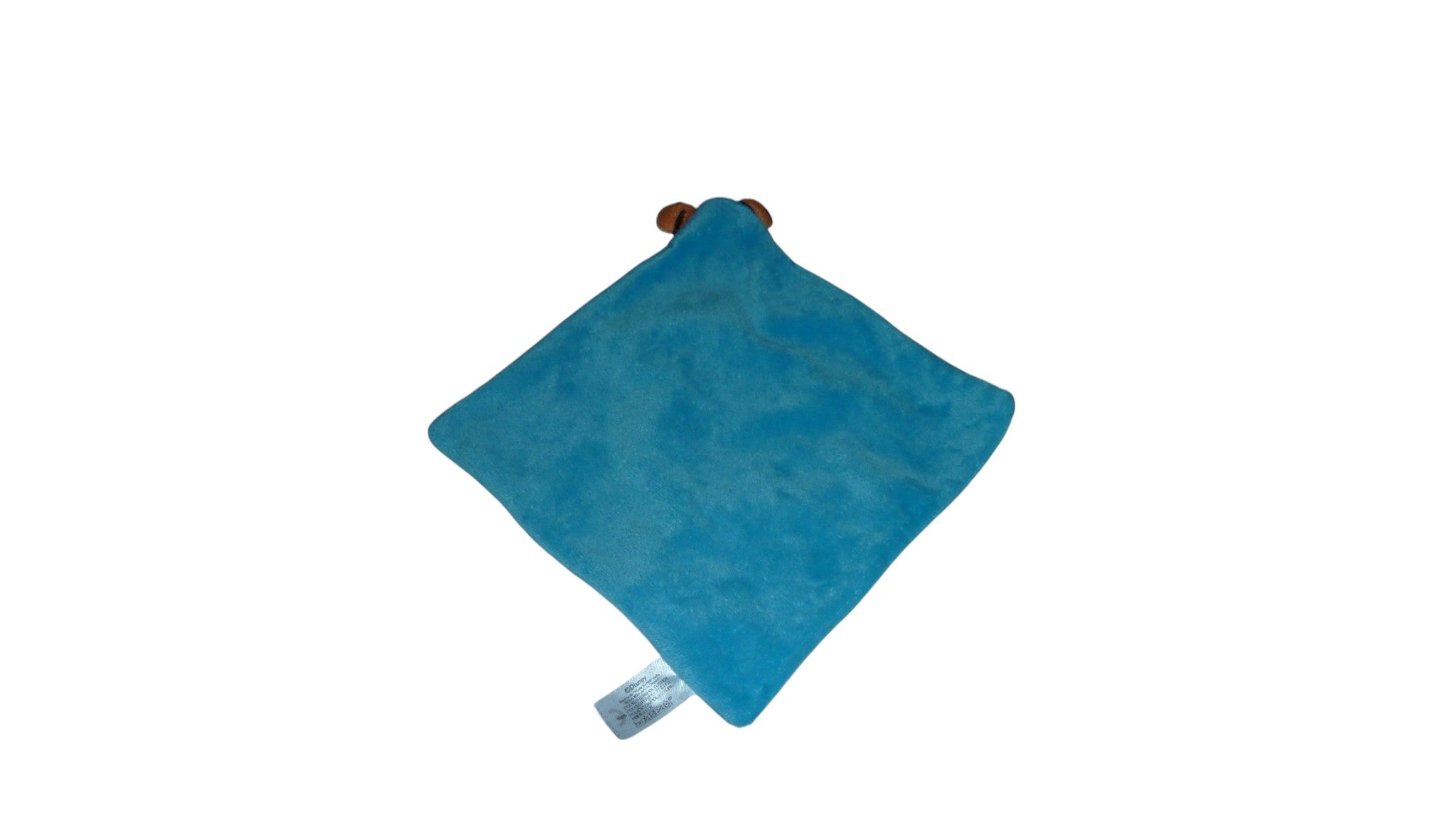 Doudou Tigrou plat bleu turquoise - Disney