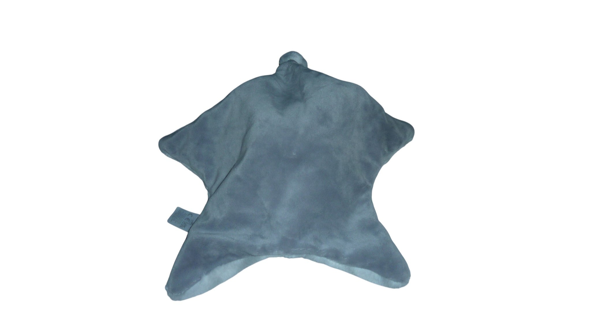 Doudou zèbre plat blanc gris - Keeleco