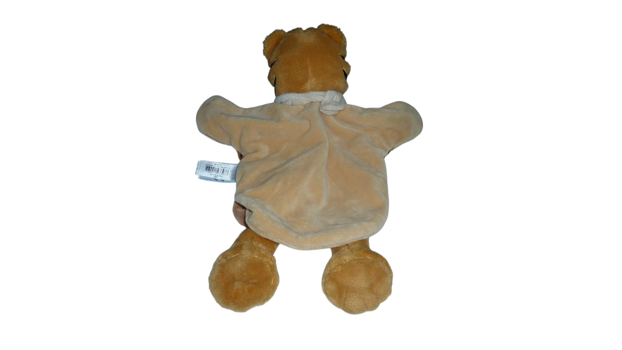 Doudou marionnette tigre marron noir - Savane - BN0397 Baby'Nat