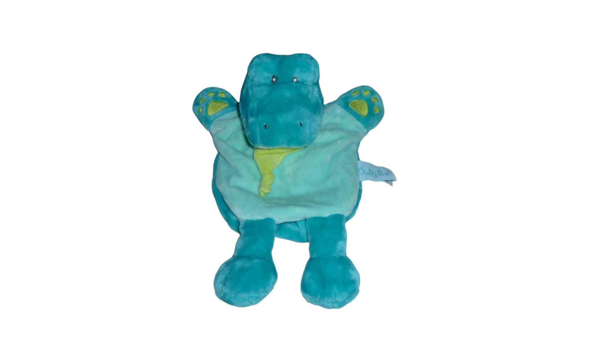 Doudou marionnette crocodile - Savane - BN0397 Baby'Nat