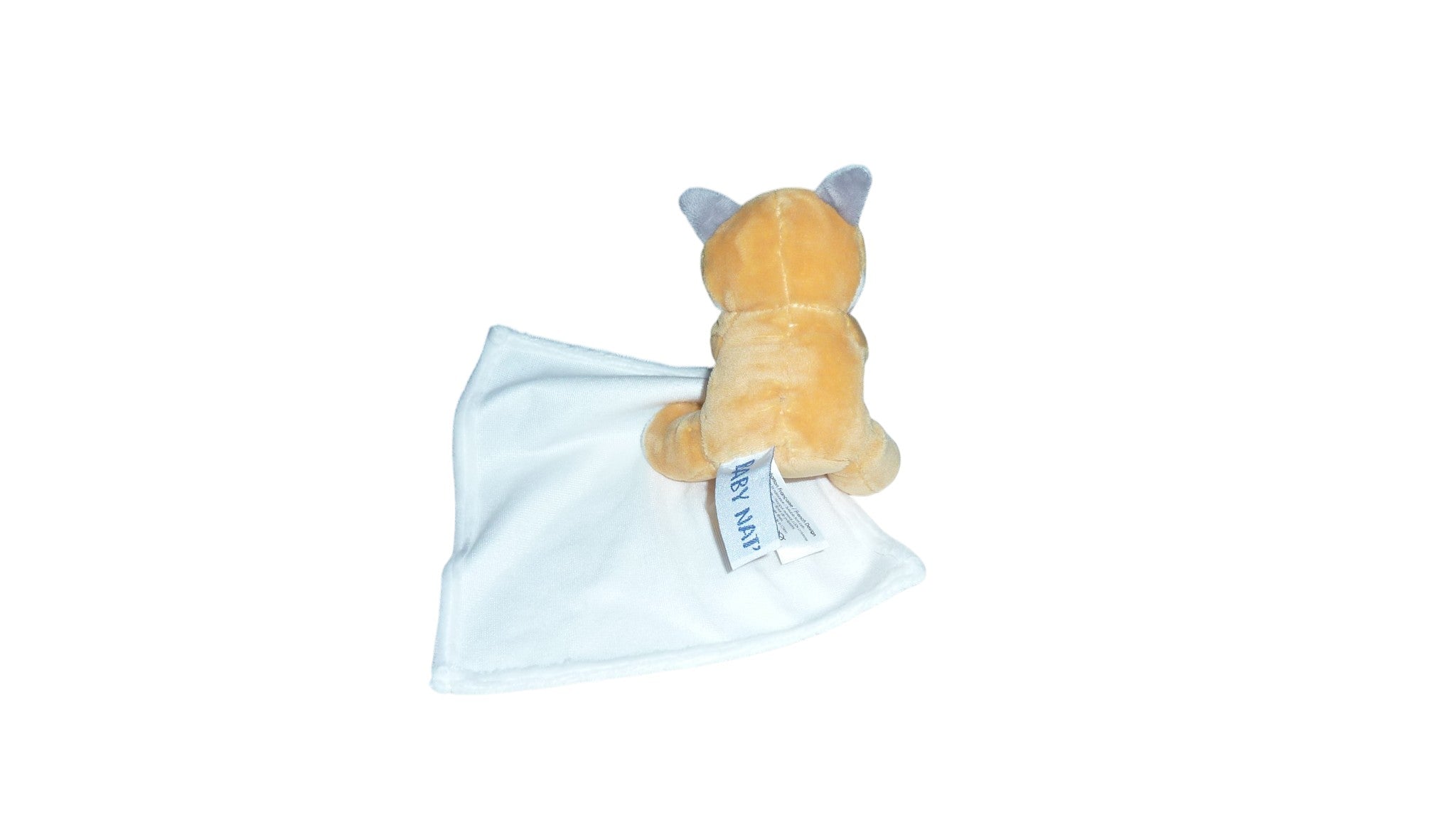 Peluche mouchoir renard orange - BN0573 Baby'Nat