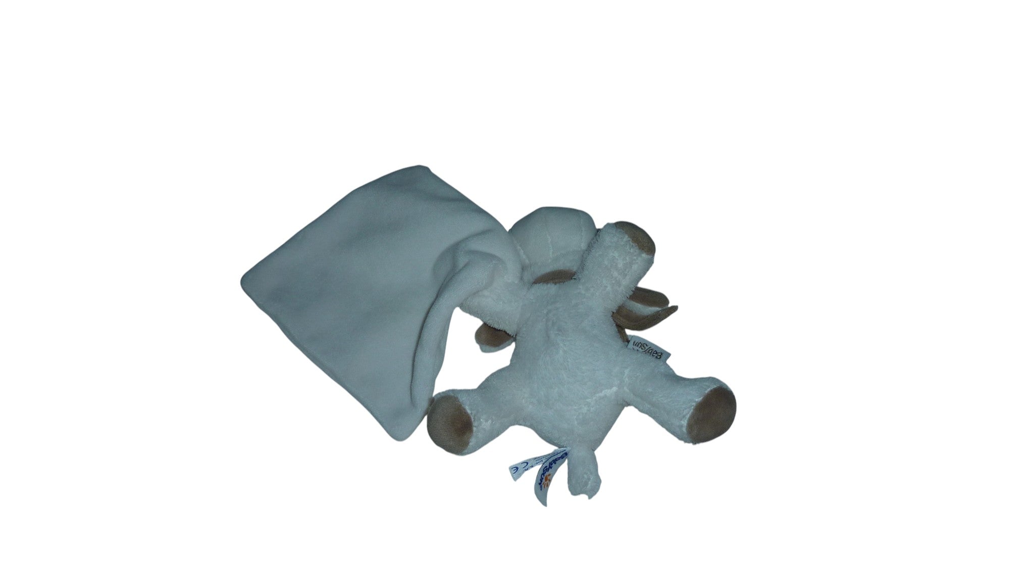 Peluche mouchoir mouton écru blanc - Babysun