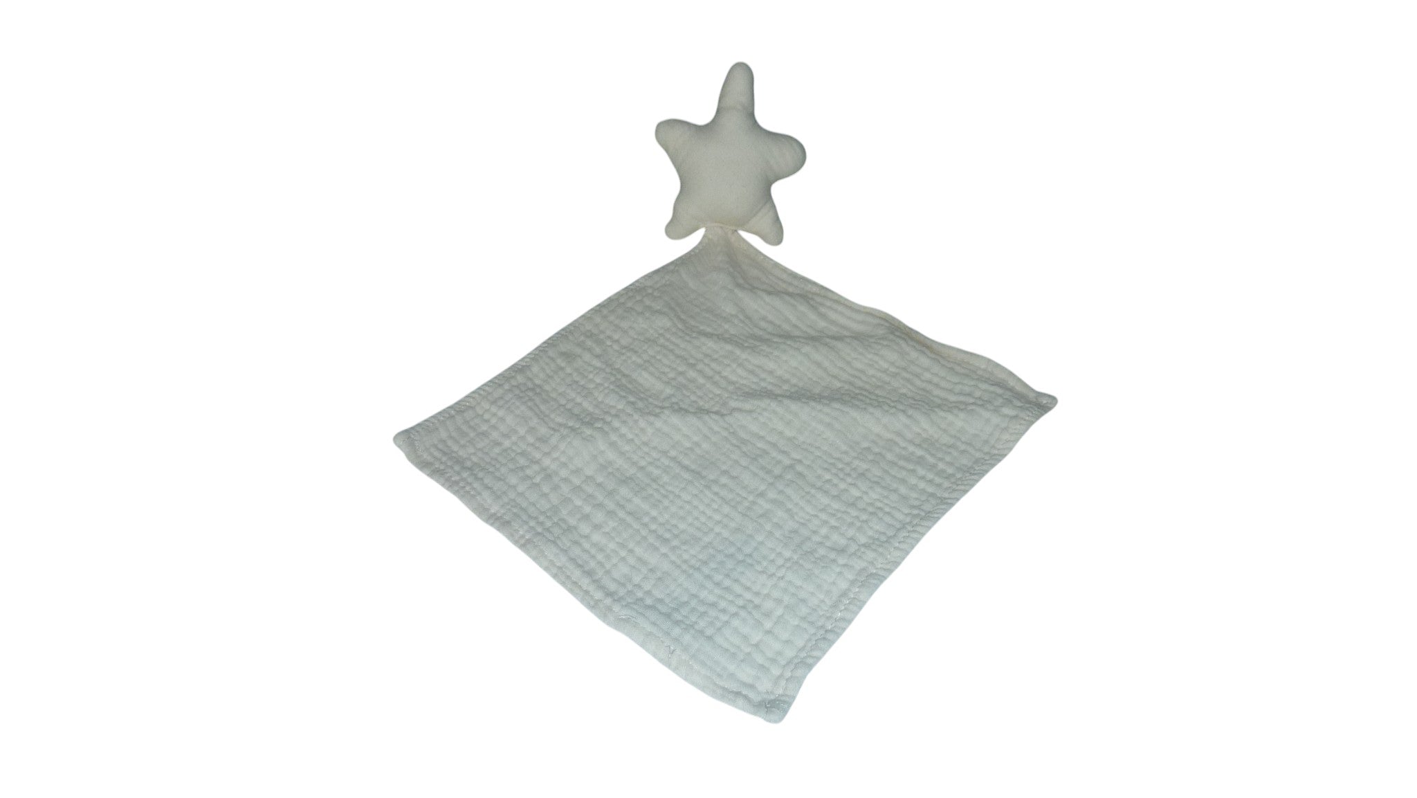 Doudou mouchoir étoile lange beige - Zeeman