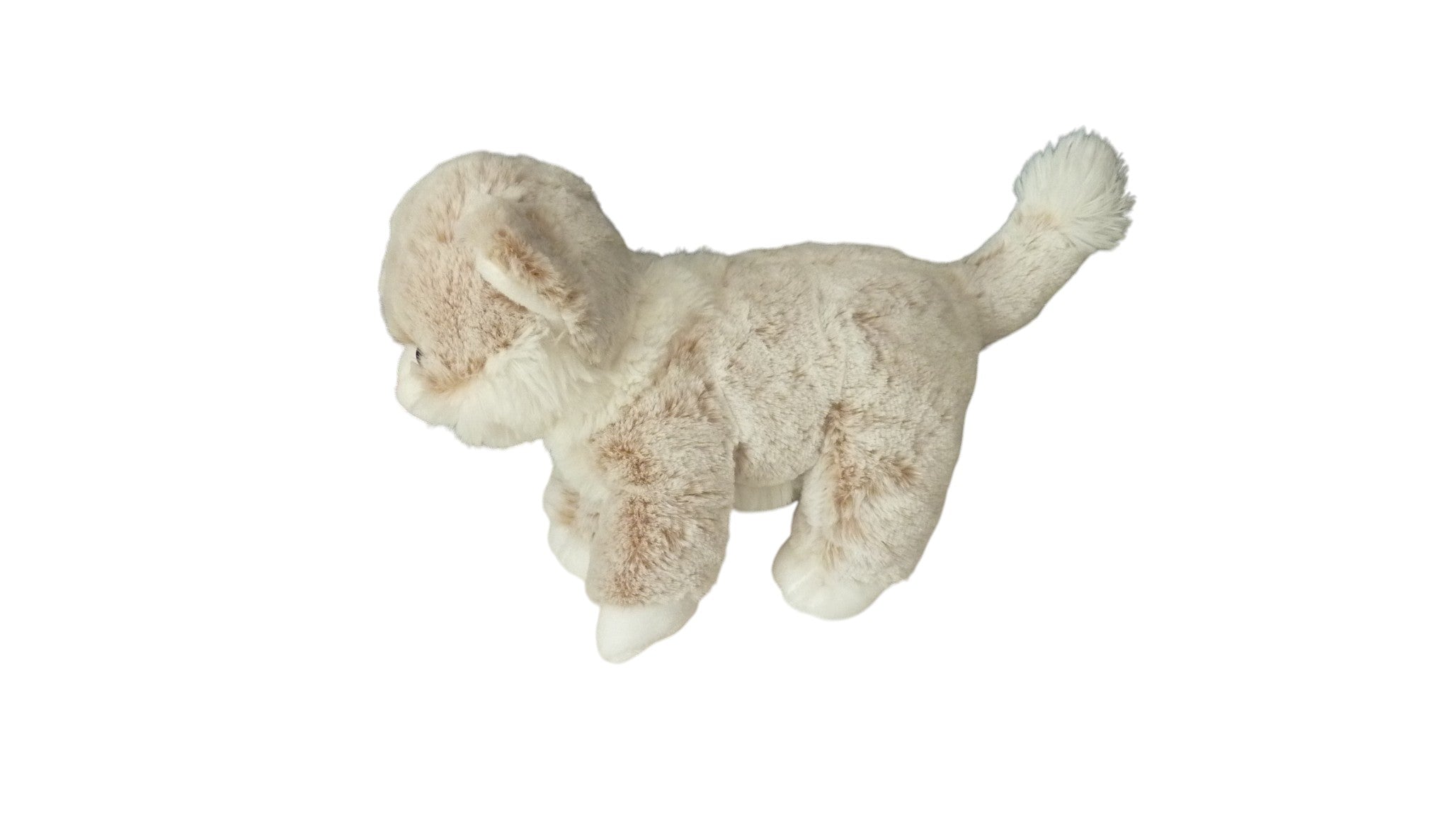 Peluche chat marron chiné blanc - Nicotoy Simba Toys 20 cm