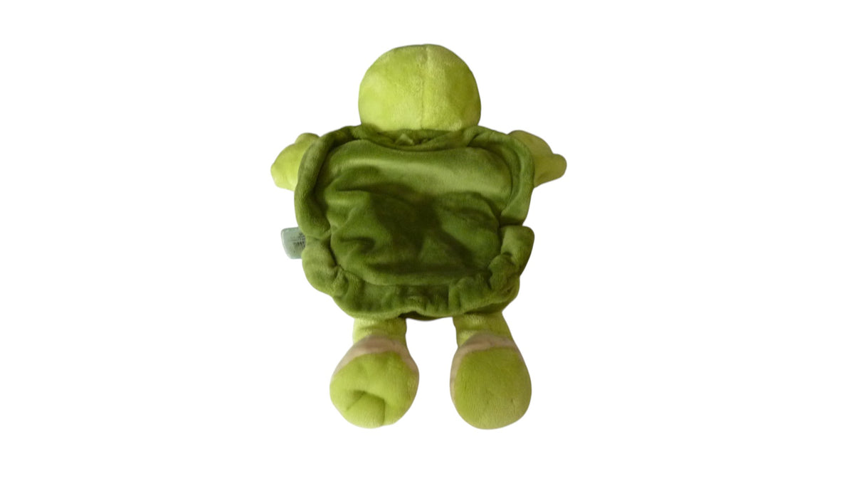 Doudou tortue marionnette vert - Nature - BN0283 Baby'Nat