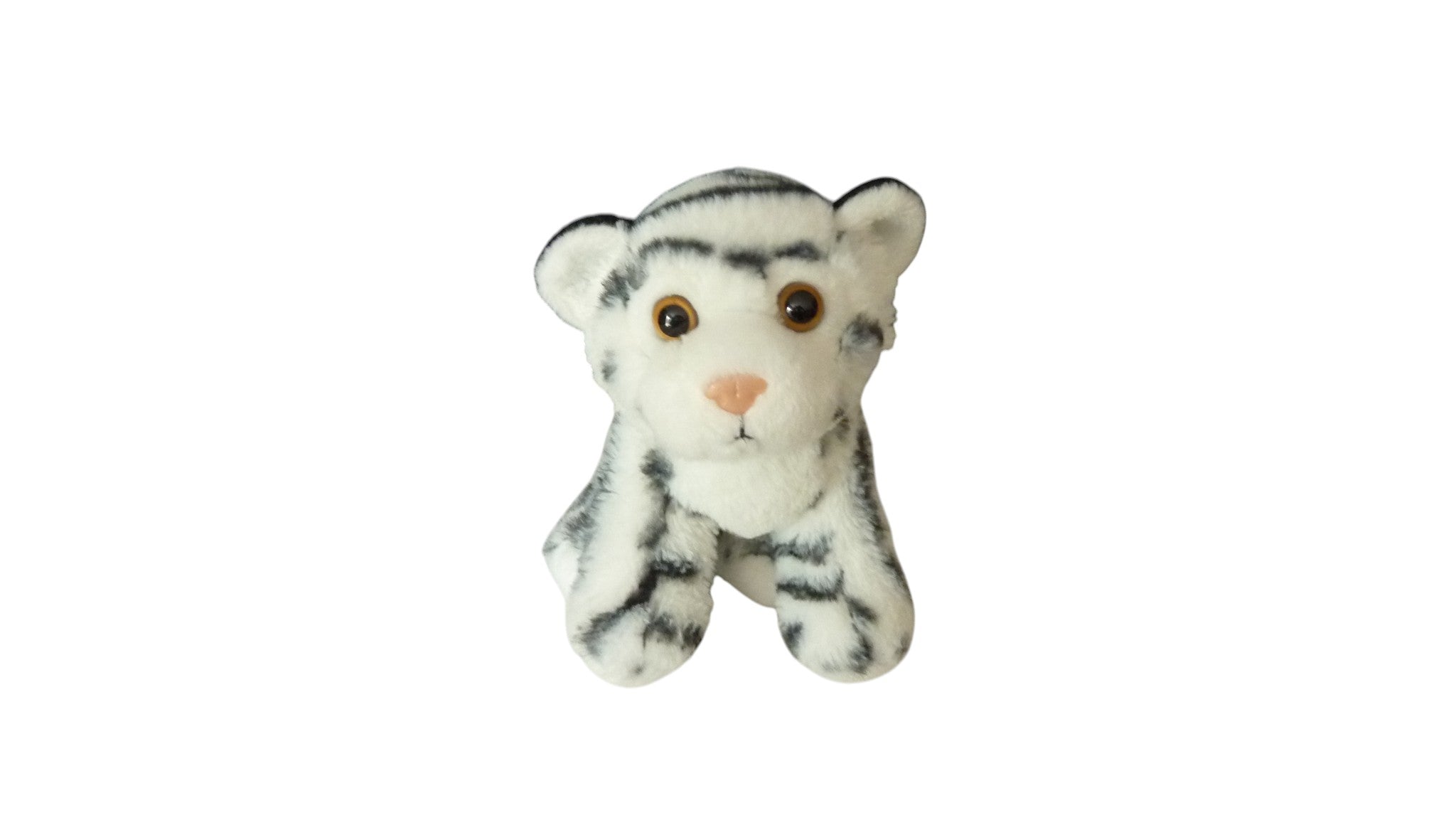 Peluche tigre blanc - Pairi Daiza 20 cm