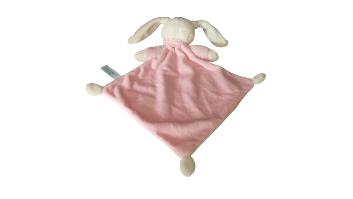 Doudou lapin plat rose luminescent - Glow in the Dark - Nicotoy Simba Toys