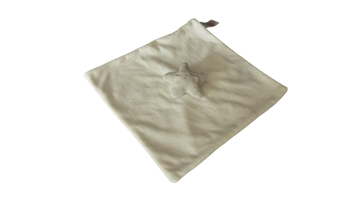 Doudou étoile plat blanc motif - Primark