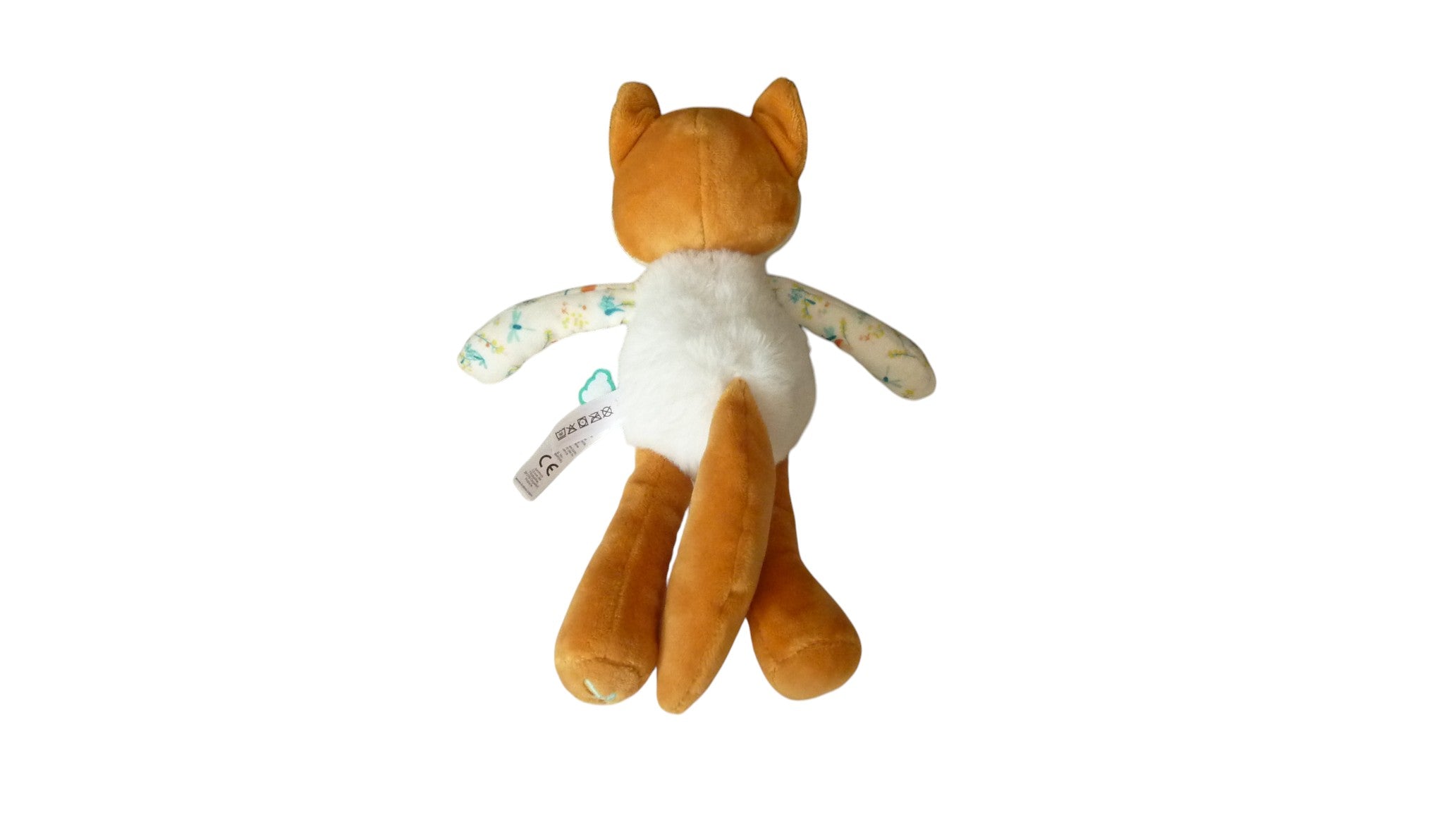 Peluche renard Léonard blanc orange - Fripons - Kaloo 25 cm