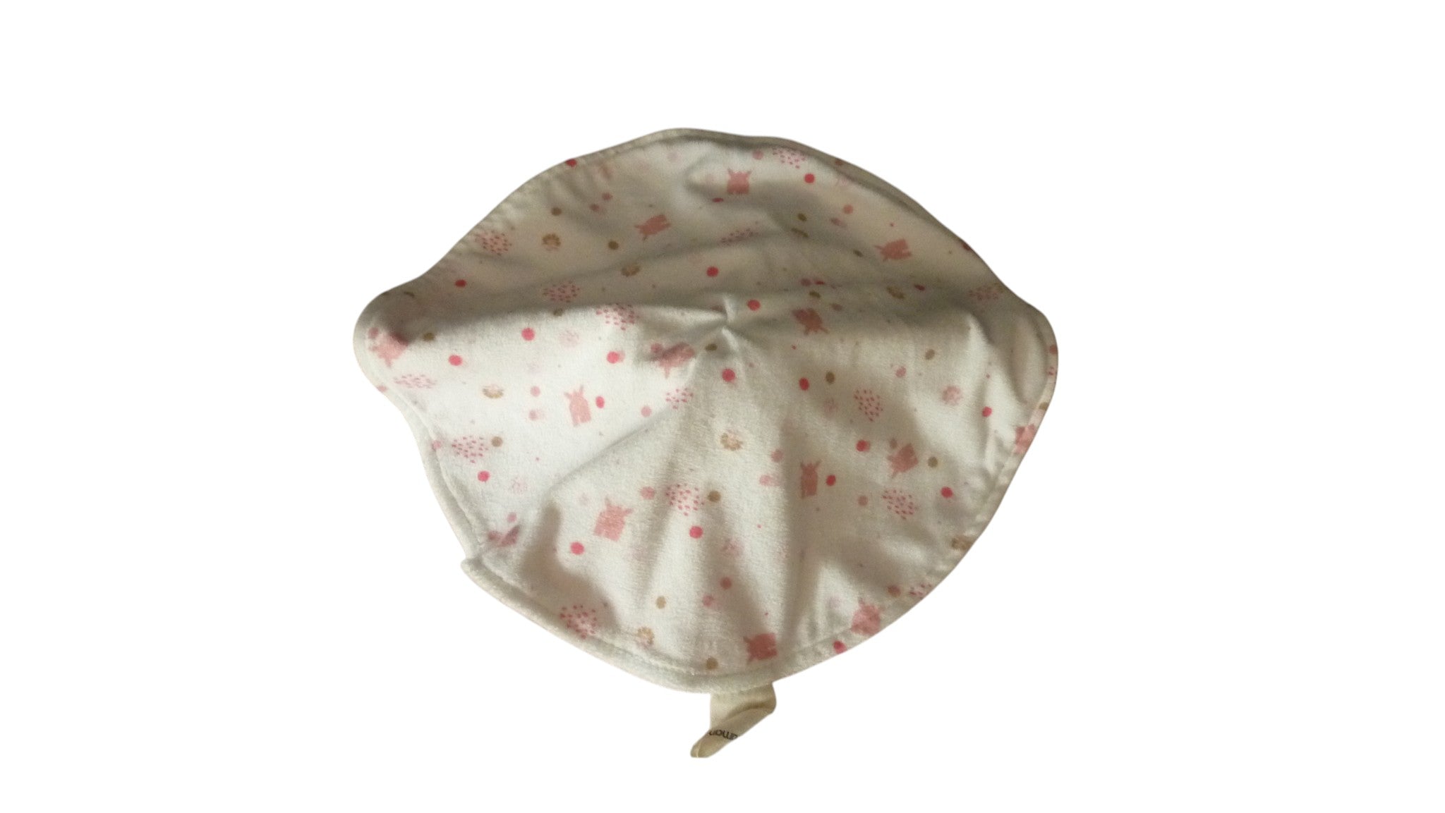 Doudou ours plat rose - Prémaman