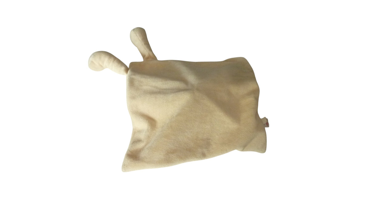 Doudou lapin plat beige blanc - Nicotoy Simba Dickie