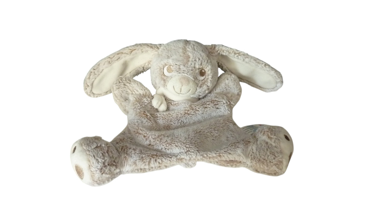 Doudou lapin marionnette marron - Nicotoy Simba Toys