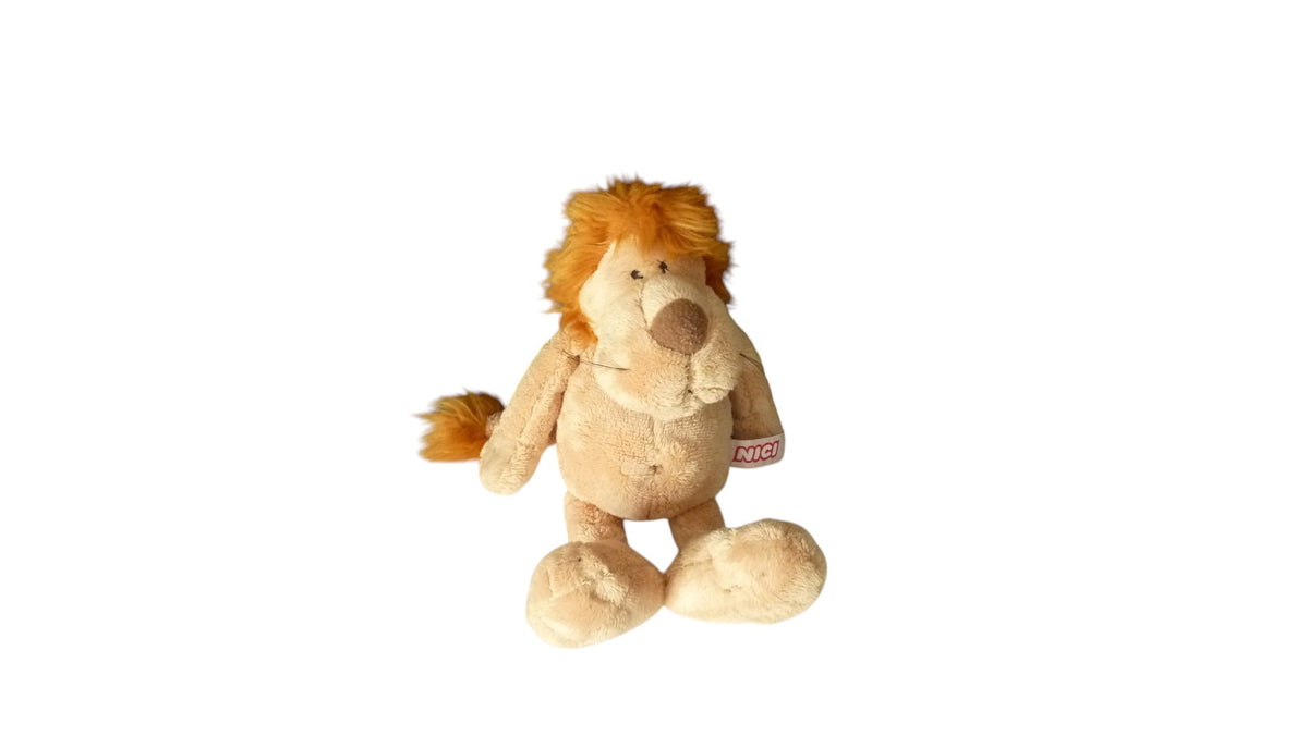 Peluche lion marron - Nici 27 cm