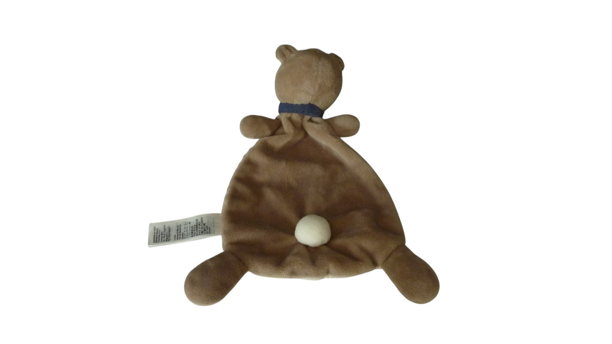 Doudou ours plat marron rayures - H&M