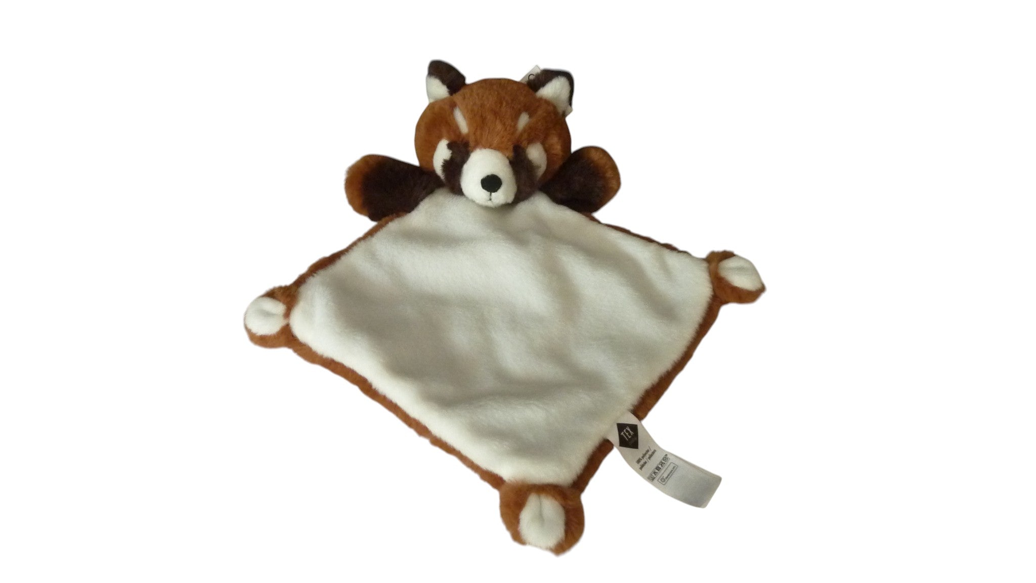 Doudou panda roux plat - Magic forest - Tex Baby