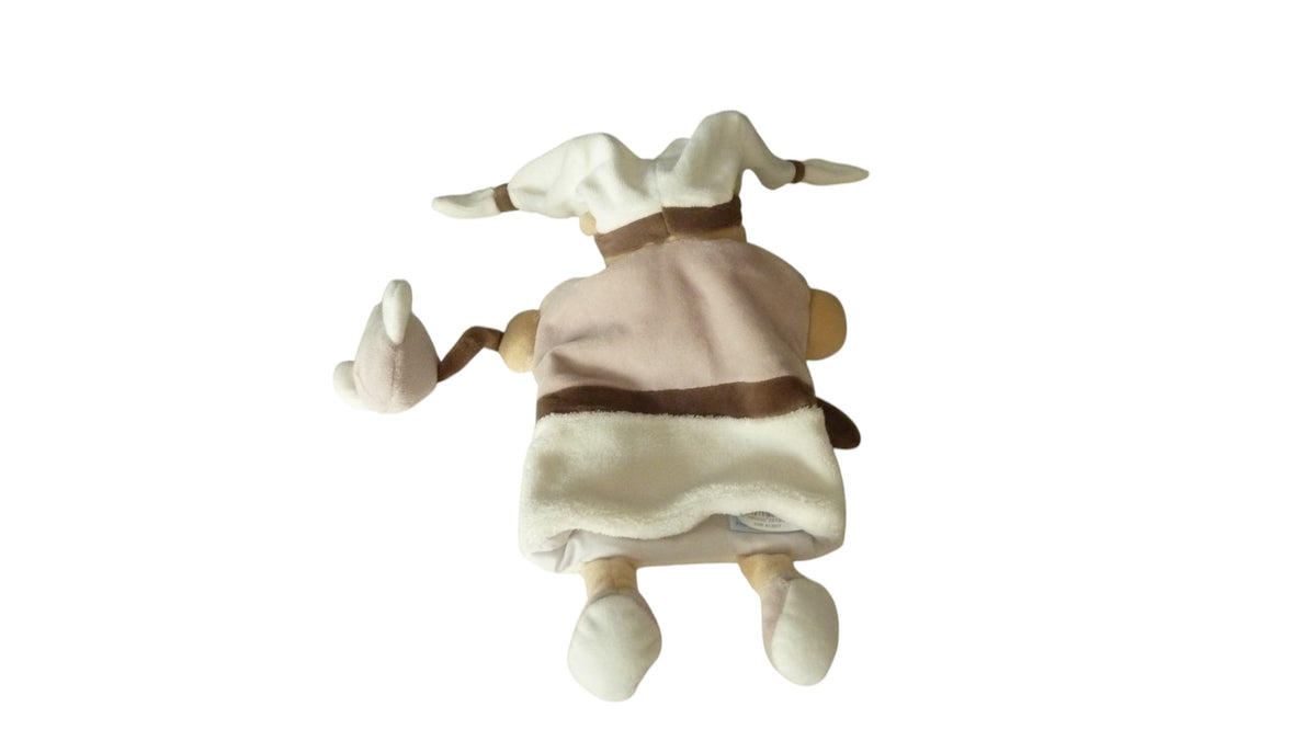 Doudou ours Mario marionnette marron - Graine de doudou - DC2193 Doudou et Compagnie