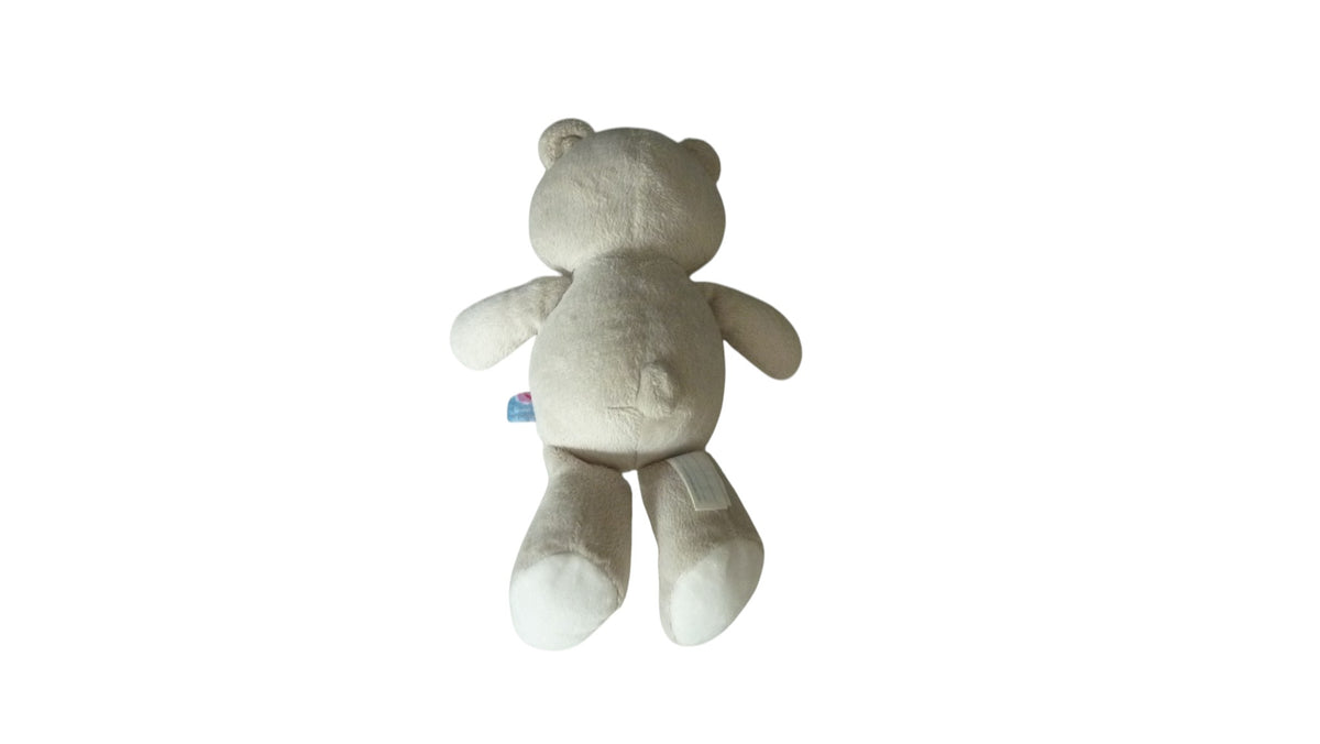 Peluche ours gris blanc - Sucre d'Orge 26 cm