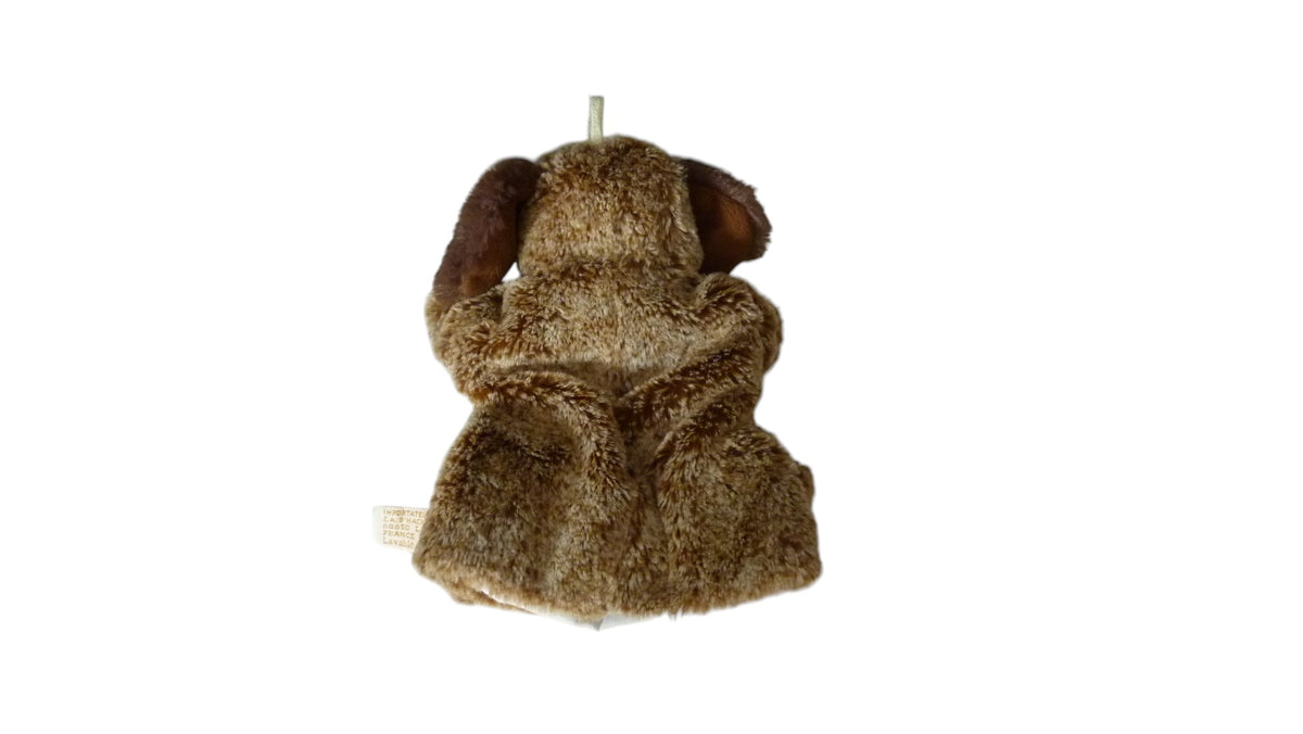 Doudou chien St Bernard marionnette marron - Roda