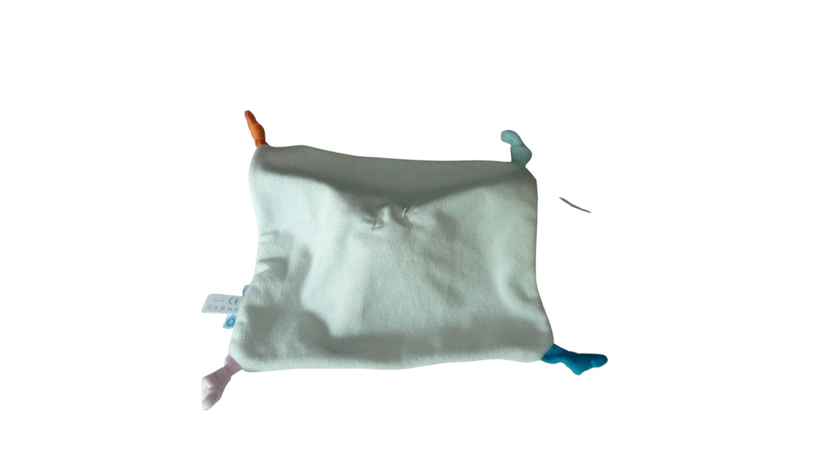 Doudou éléphant plat gris bleu - Bébé Confort