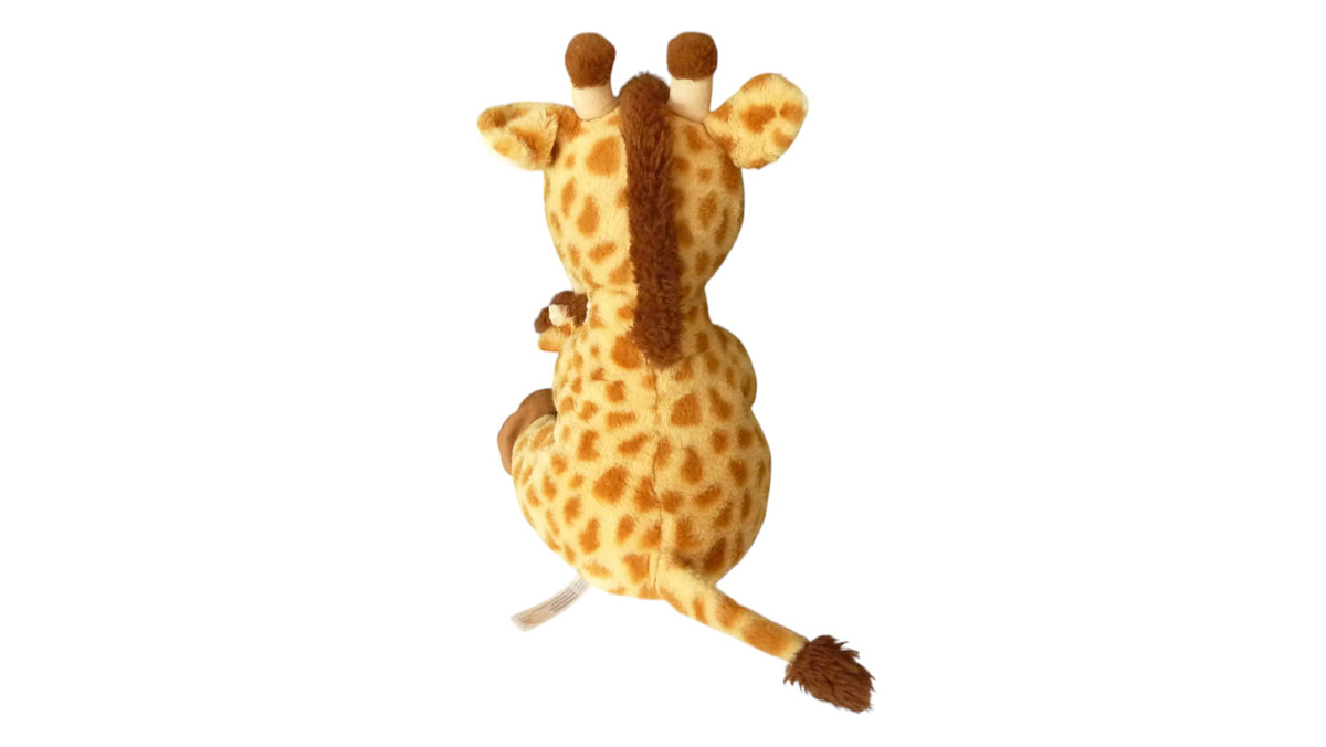 Peluche girafe et son petit marron blanc - Nicotoy Simba Toys 41 cm
