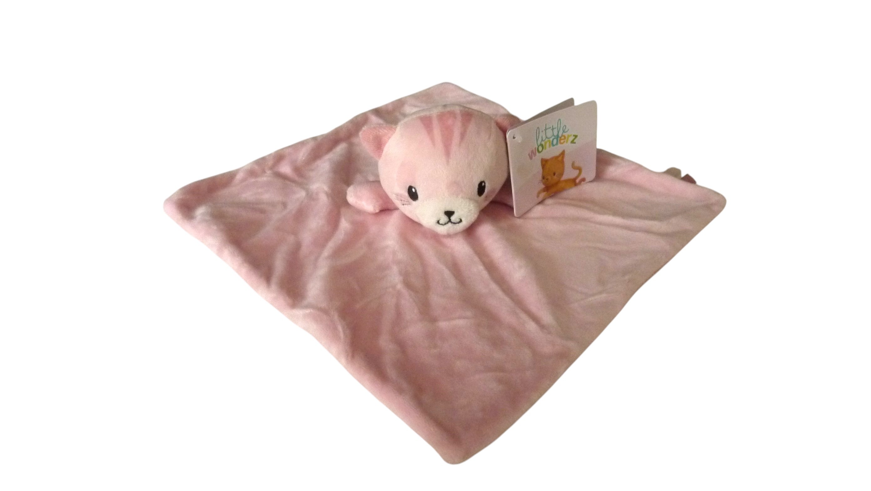 Doudou chat plat rose - Troy Companies