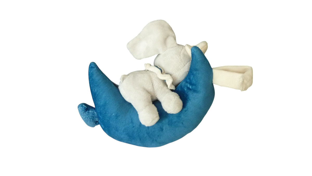 Peluche musicale Dumbo sur une lune - Disney 26 cm