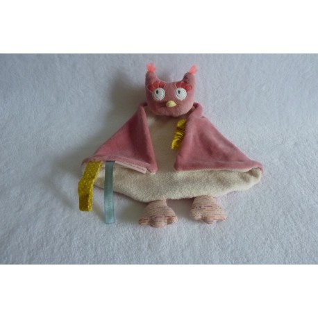DOUDOU CHOUETTE MADEMOISELLE ET RIBAMBELLE MOULIN ROTY