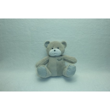 DOUDOU OURS PELUCHE MUSTELA