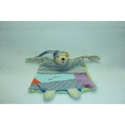 DOUDOU OURS MARIONNETTE COLLECTION HIPPIE CHIC KALOO