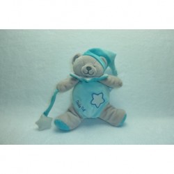 DOUDOU OURS PELUCHE LUMINESCENT BABY'NAT