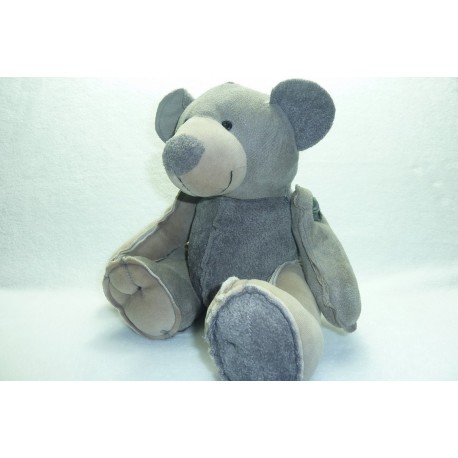 DOUDOU OURS PELUCHE GRAND MODELE HAPPY HORSE