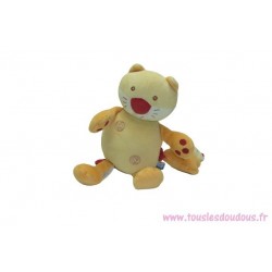 DOUDOU OURS MUSICAL SUCRE D'ORGE