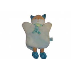 Doudou chat marionnette BN099 Baby'Nat