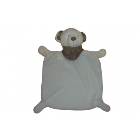 Doudou ours plat 33 cm Nicotoy