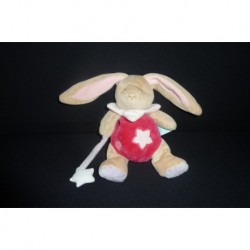 DOUDOU LAPIN PELUCHE COLLECTION LES LUMINESCENTS BABY'NAT