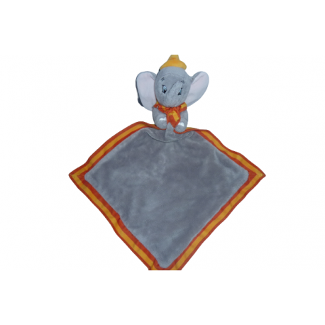 Doudou éléphant peluche mouchoir Dumbo Disney