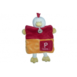 Doudou marionnette poule Alphabet BN669 Baby'Nat