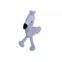 Doudou peluche flamant rose ZD Trading