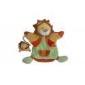 Doudou lion marionnette Doudou et Compagnie