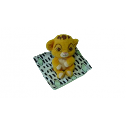 Doudou peluche mouchoir Simba le Roi Lion Disney