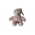 Doudou peluche ours Baby Bear 28 cm rose Gipsy