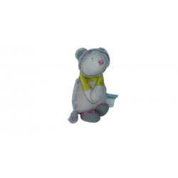 Doudou peluche musicale souris Les Pachats Moulin Roty