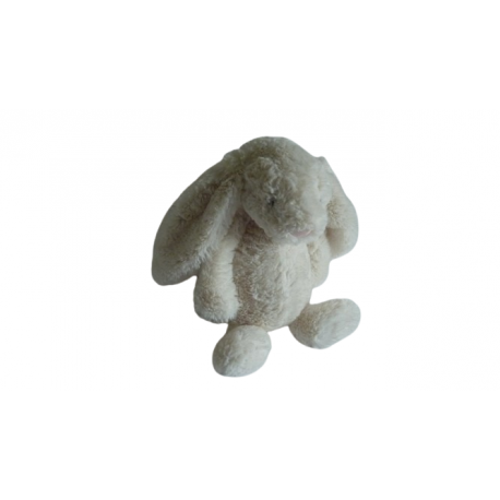Doudou peluche lapin écru 31 cm Jellycat