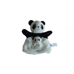 Doudou marionnette panda et son petit Nicotoy Simba Toys