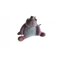 Doudou peluche chat Les Pachats 21 cm Moulin Roty