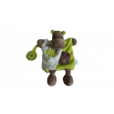 Doudou marionnette hippopotame Les Douillettes BN0282 Baby'Nat